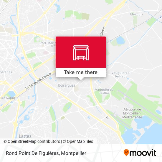 Rond Point De Figuières map