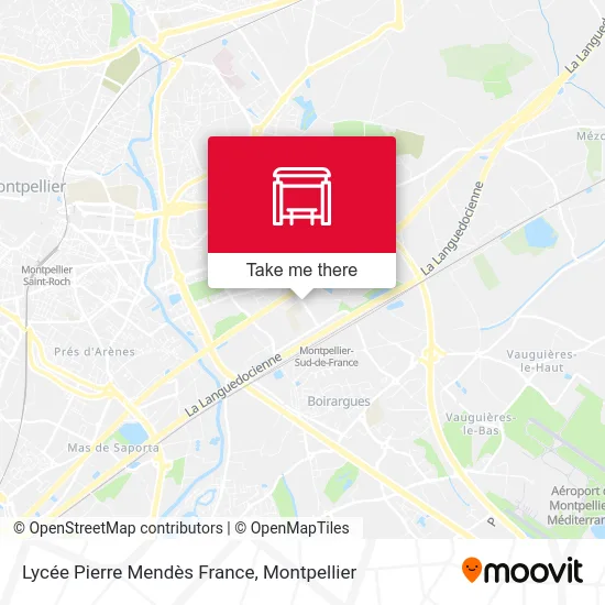 Lycée Pierre Mendès France map