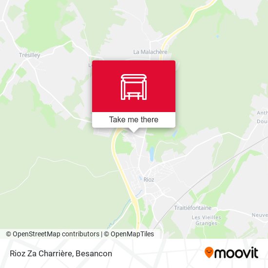 Rioz Za Charrière map