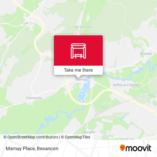 Marnay Place map