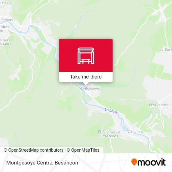 Montgesoye Centre map