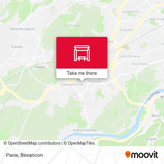 Pavie map