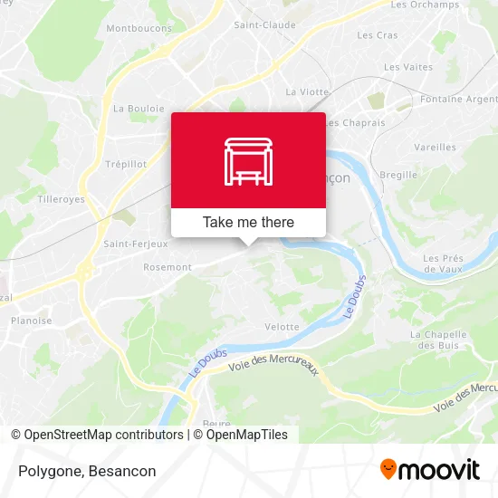 Polygone map