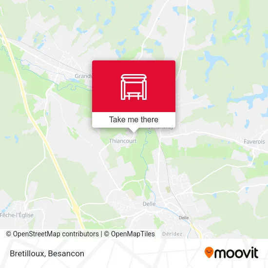 Bretilloux map