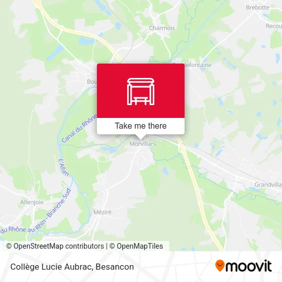 Collège Lucie Aubrac map