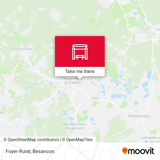 Foyer Rural map