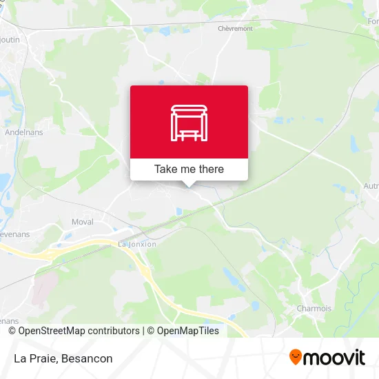 La Praie map