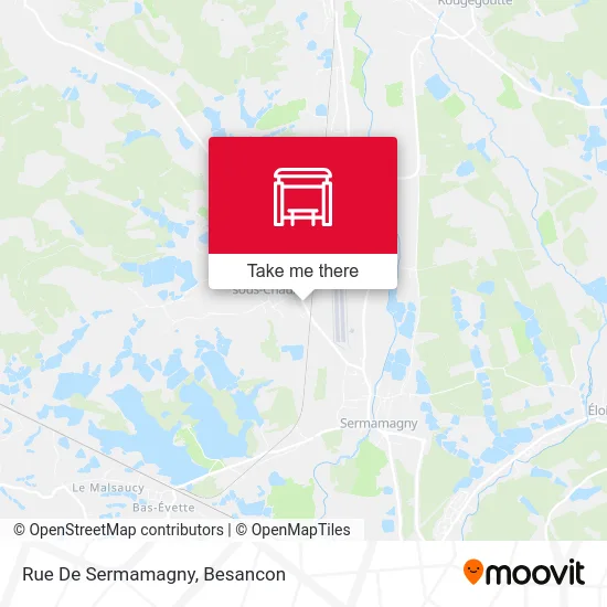 Rue De Sermamagny map