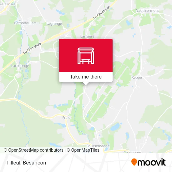 Tilleul map
