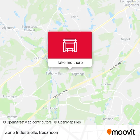 Zone Industrielle map