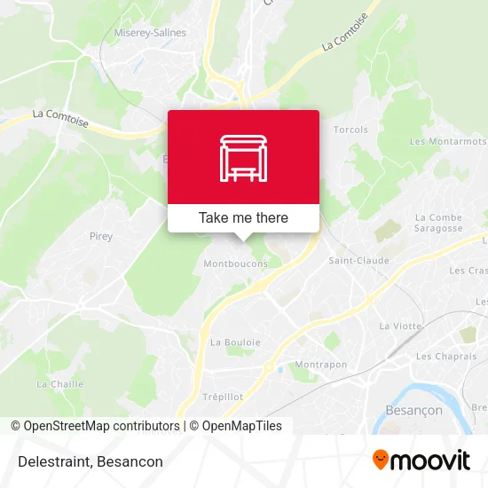Delestraint map