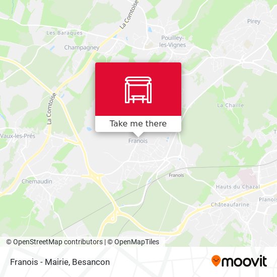 Franois - Mairie map