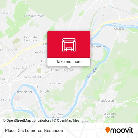 Place Des Lumières map