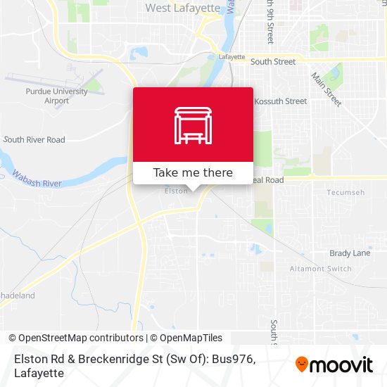 Mapa de Elston Rd & Breckenridge St (Sw Of): Bus976