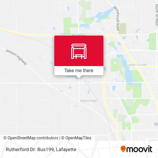 Rutherford Dr: Bus199 map