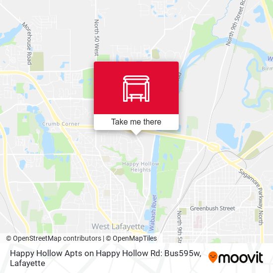 Happy Hollow Apts on Happy Hollow Rd: Bus595w map