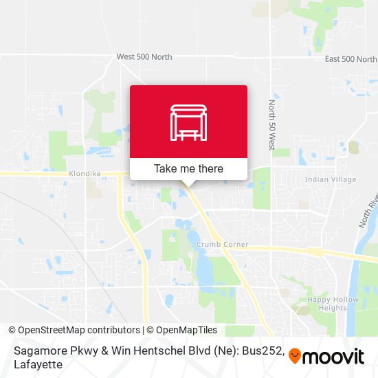 Sagamore Pkwy & Win Hentschel Blvd (Ne): Bus252 map