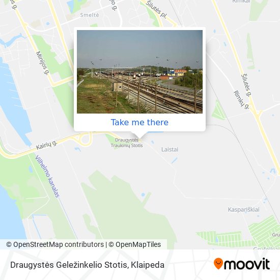 Draugystės Geležinkelio Stotis map