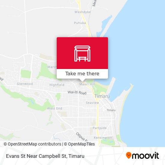 Evans St Near Campbell St map
