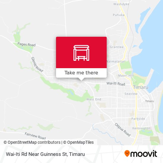 Wai-Iti Rd Near Guinness St map