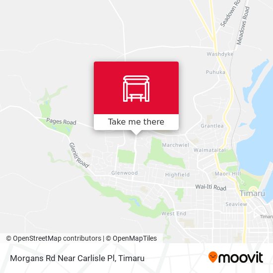 Morgans Rd Near Carlisle Pl map