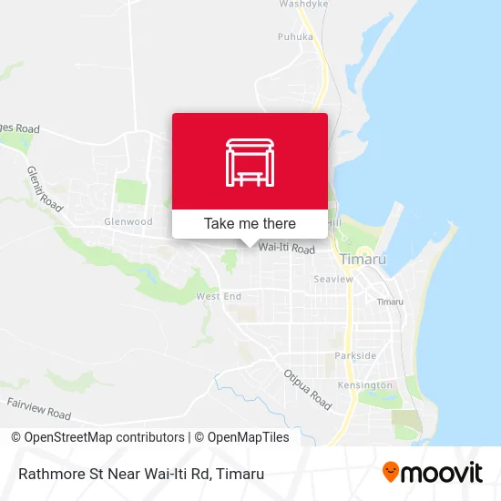 Rathmore St Near Wai-Iti Rd map