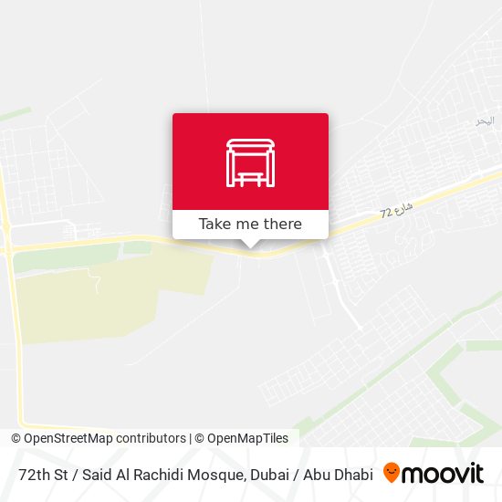 72th St  / Said Al Rachidi Mosque map