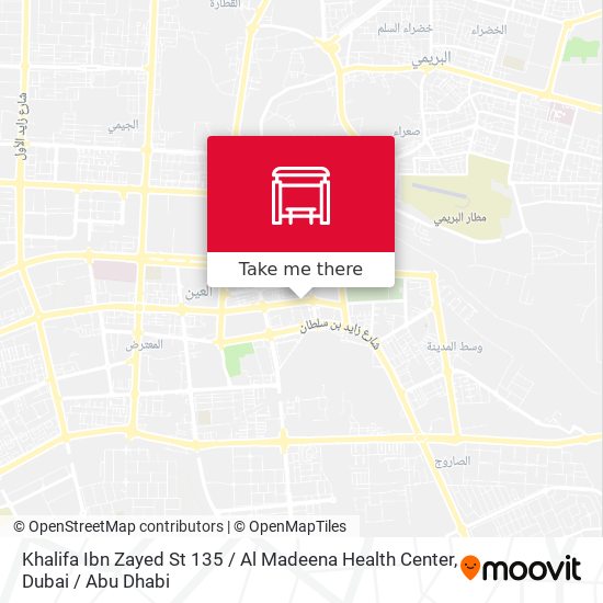 Khalifa Ibn Zayed St 135 / Al Madeena Health Center map