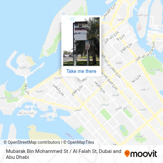 Mubarak Bin Mohammed St / Al Falah St map
