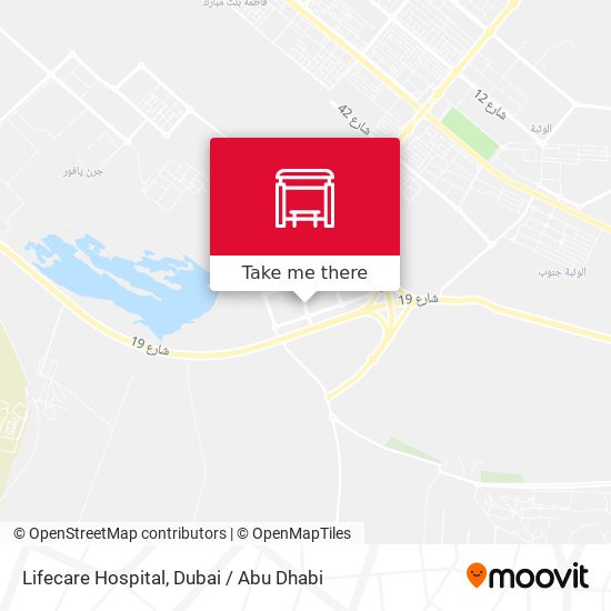 Lifecare Hospital map