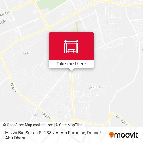Hazza Bin Sultan St 138 / Al Ain Paradise map