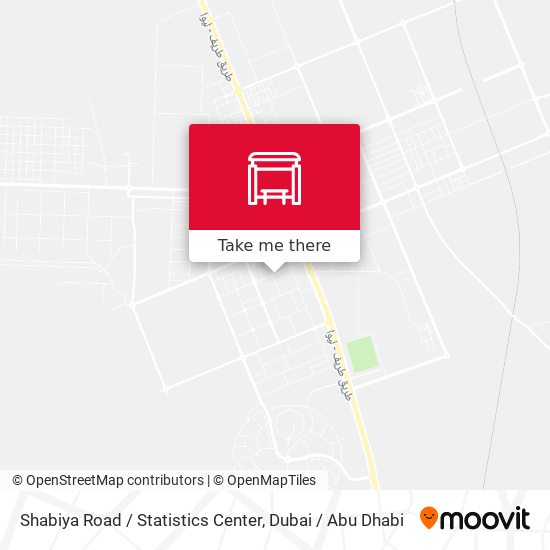 Shabiya Road / Statistics Center map