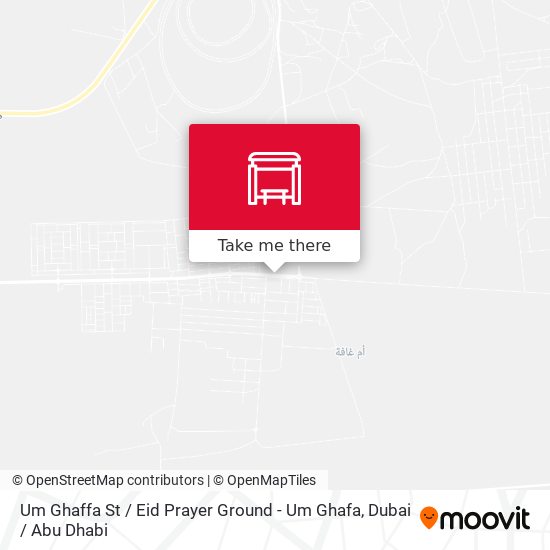 Um Ghaffa St  / Eid Prayer Ground - Um Ghafa map