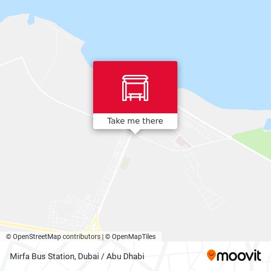 Mirfa Bus Station map