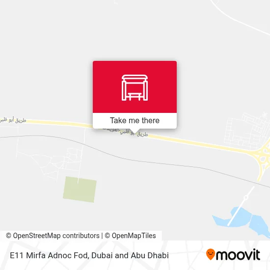 E11 Mirfa Adnoc Fod map