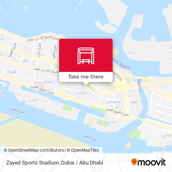 Zayed Sports Stadium map