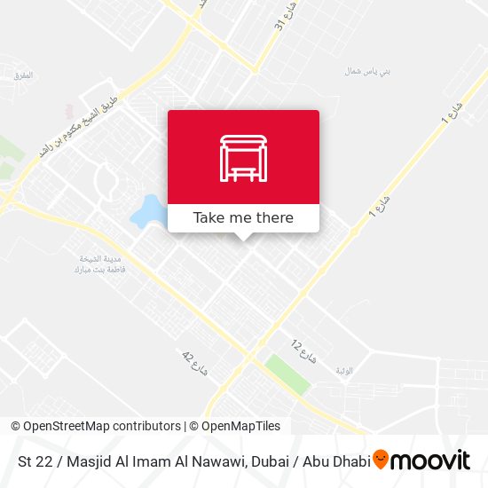 St 22 / Masjid  Al Imam Al Nawawi map