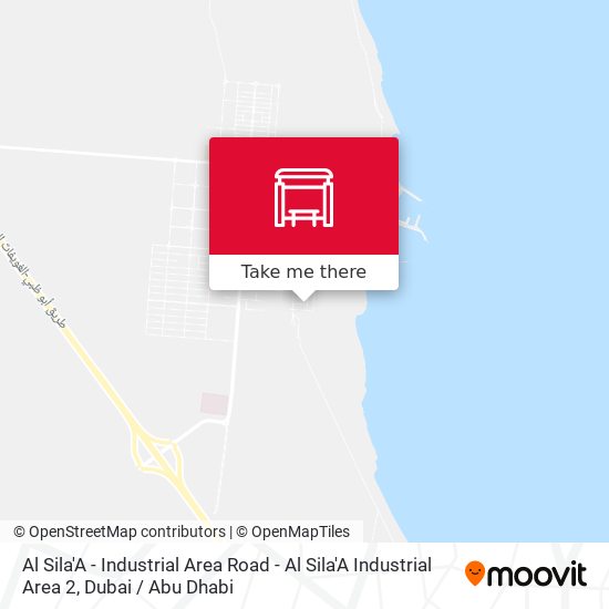 Al Sila'A - Industrial Area Road - Al Sila'A Industrial Area 2 map