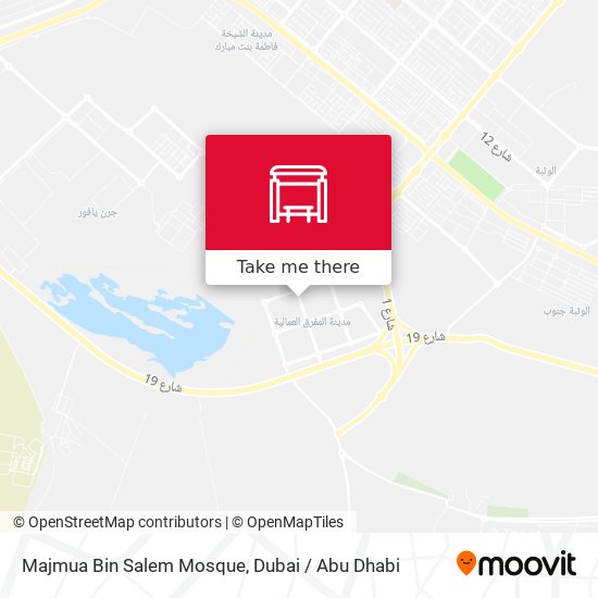 Majmua Bin Salem Mosque map