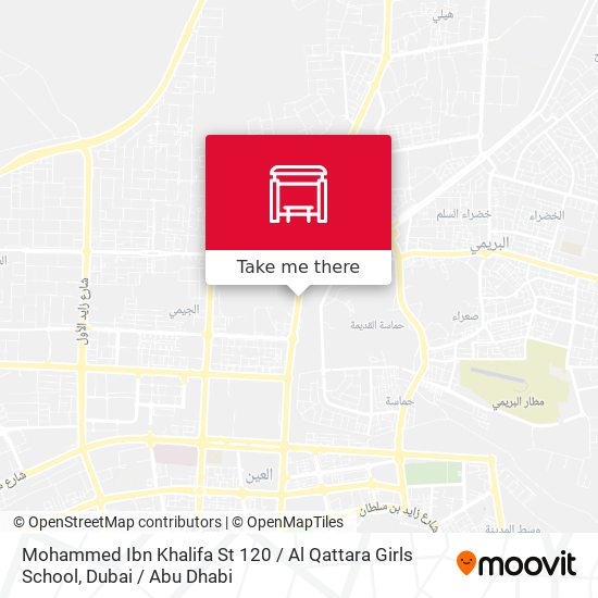 Mohammed Ibn Khalifa St 120 / Al Qattara Girls School map