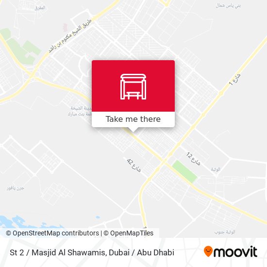 St 2 / Masjid Al Shawamis map