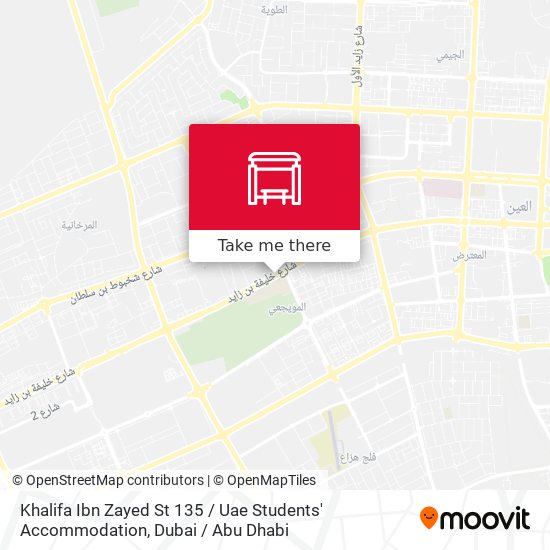 Khalifa Ibn Zayed St 135 / Uae Students' Accommodation map