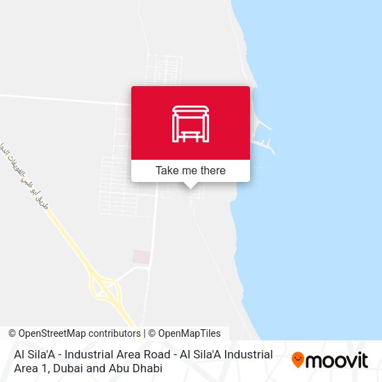 Al Sila'A - Industrial Area Road - Al Sila'A Industrial Area 1 map