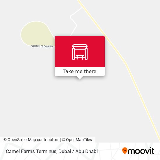 Camel Farms Terminus map