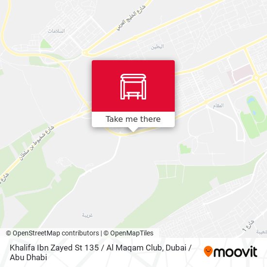 Khalifa Ibn Zayed St 135 / Al Maqam Club map