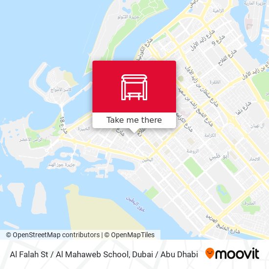 Al Falah St / Al Mahaweb School map