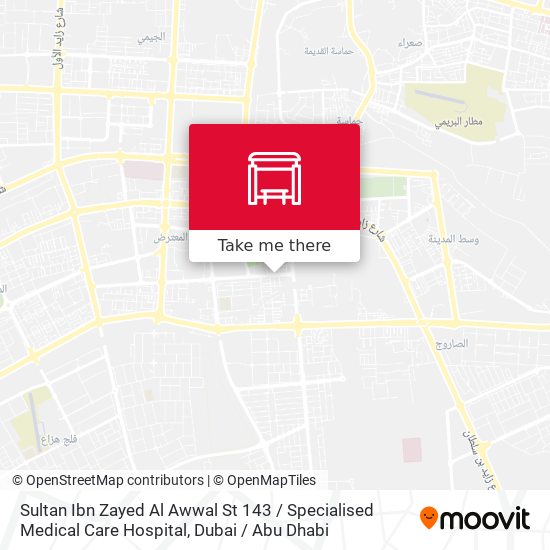 Sultan Ibn Zayed Al Awwal St 143 / Specialised Medical Care Hospital map