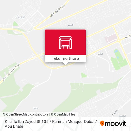 Khalifa Ibn Zayed St 135 / Rahman Mosque map