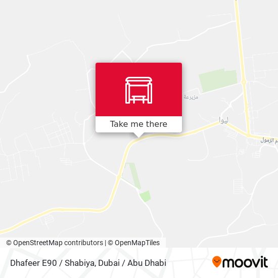 Dhafeer E90 / Shabiya map