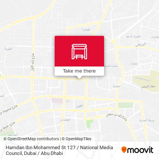 Hamdan Ibn Mohammed St 127 / National Media Council map